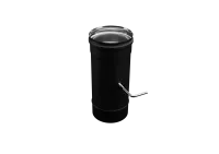 Заслонка Феррум (шибер поворотный) нержавеющая (430/0,8мм), ф115 черный заслонка феррум (шибер поворотный) нержавеющая (430/0,8мм), ф115 черный