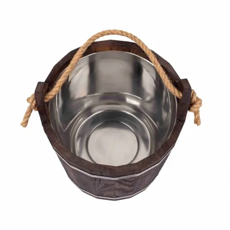 Запарник 16л с нержавеющей вставкой Woodson Дуб в темном запарник 16л с нержавеющей вставкой woodson дуб в темном