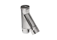 Тройник Феррум угол 135°, нержавеющий (430/0,5мм), ф115, по воде тройник феррум угол 135°, нержавеющий (430/0,5мм), ф115, по воде