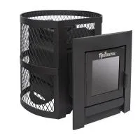 Печь для бани Протопи Финка 14С дверца со стеклом печь для бани протопи финка 14с дверца со стеклом