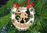 Сувенир-подкова "2016" с обезьянкой, 13,5*14 сувенир-подкова "2016" с обезьянкой, 13,5*14