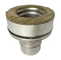 Переход Craft на сэндвич нержавеющий (316/0,8/304/0,5) ф115/200 по воде, Cerablanket  переход craft на сэндвич нержавеющий (316/0,8/304/0,5) ф115/200 по воде, cerablanket