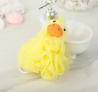 Мочалка детская Утенок, текстиль, Доляна мочалка детская утенок, текстиль, доляна