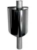 бак феррум комфорт самоварного типа 67 л нержавеющий (aisi 201/1,0 мм) ф115 мм треугольный #