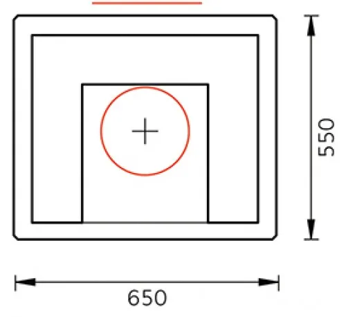 печь-камин tulikivi koli s classic 2100 мм 