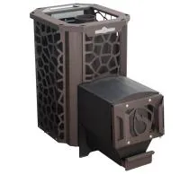 Печь для бани Сталь-Мастер HARD 18L Пламя со стеклом закр каменка дровяная # печь для бани сталь-мастер hard 18l пламя со стеклом закр каменка дровяная #