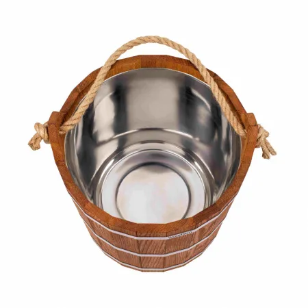 Запарник 20л с нержавеющей вставкой Woodson Дуб запарник 20л с нержавеющей вставкой woodson дуб