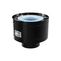 Зонт Craft нержавеющий (316/0,8 мм) ф150 с ветрозащитой по воде, черный зонт craft нержавеющий (316/0,8 мм) ф150 с ветрозащитой по воде, черный