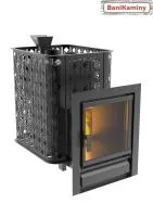 Печь для бани Black Stove Verona 18 чугунная закр. каменка печь для бани black stove verona 18 чугунная закр. каменка