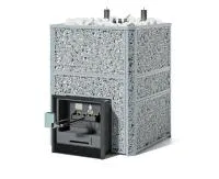 Печь для бани ИзиСтим Ялта 80К Хохлома Premium с ГГУ (2024) серый печь для бани изистим ялта 80к хохлома premium с ггу (2024) серый