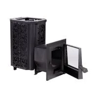 печь для бани сталь-мастер hard 30l хохлома панорама