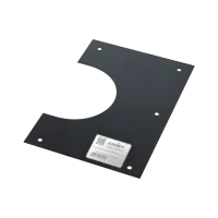 Разделка Craft потолочная декоративная нерж. (304/0,5мм), 400*266, 0-5° ф230, 2-х состав.черная разделка craft потолочная декоративная нерж. (304/0,5мм), 400*266, 0-5° ф230, 2-х состав.черная