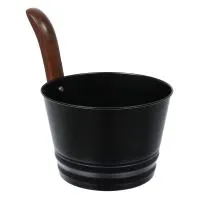 Бадья 4л. из стали, чёрная Банные штучки бадья 4л. из стали, чёрная банные штучки