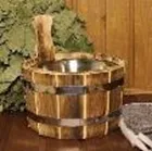 Шайка одноручная 3л Добрыня с нержавеющей вставкой, Банный Эксперт шайка одноручная 3л добрыня с нержавеющей вставкой, банный эксперт