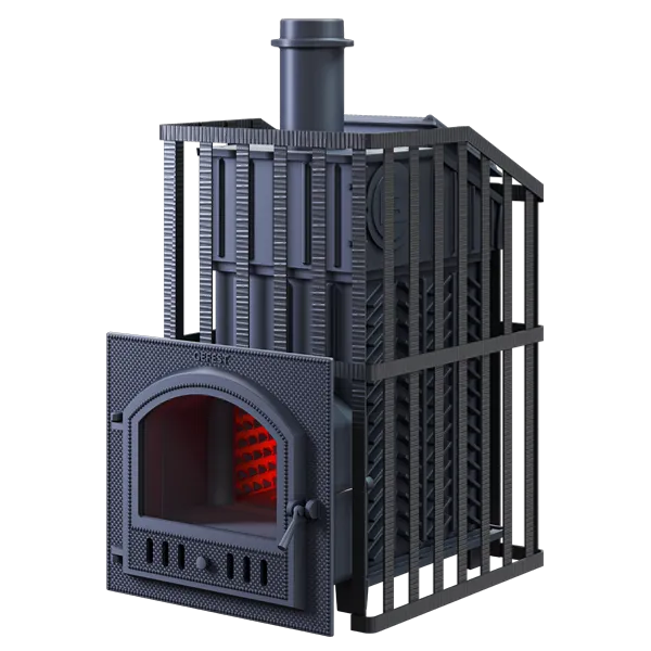 Печь для бани GFS Ураган 40П2 ЗК чугунная печь для бани gfs ураган 40п2 зк чугунная