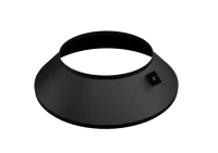 Юбка Феррум  (430/0,5 мм) нержавеющая, для крышной разделки, ф210 черный юбка феррум  (430/0,5 мм) нержавеющая, для крышной разделки, ф210 черный