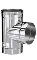 Тройник Craft 90° нержавеющий (316/0,8) ф150 по воде тройник craft 90° нержавеющий (316/0,8) ф150 по воде