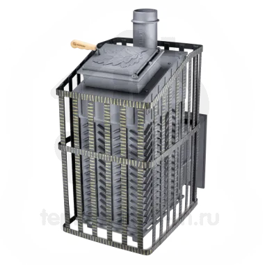 Печь для бани GFS Ураган 30 ЗК чугунная печь для бани gfs ураган 30 зк чугунная