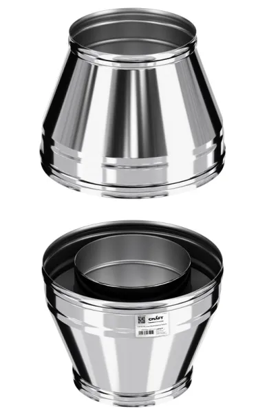 конус craft нержавеющий (316/0,8/304/0,5) ф115/200 по воде 