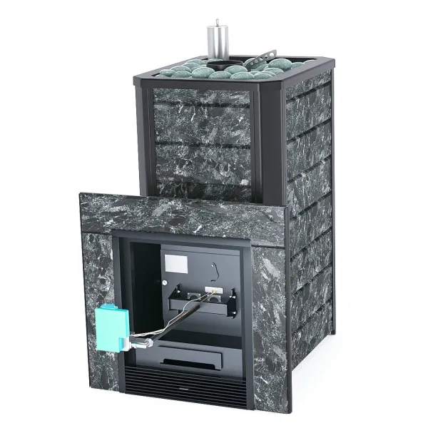 Печь для бани ИзиСтим Ялта 35 Premium (талькохлорит) (2024) печь для бани изистим ялта 35 premium (талькохлорит) (2024)