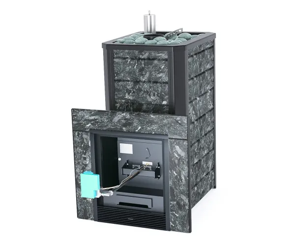 Печь для бани ИзиСтим Ялта 35 Premium (Пироксенит) под ГГУ (2024) печь для бани изистим ялта 35 premium (пироксенит) под ггу (2024)