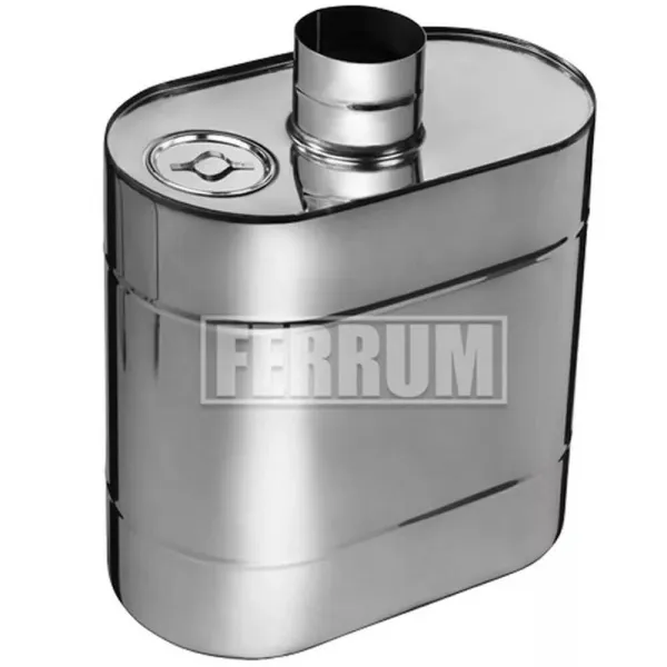 Бак Феррум Таймыр 50 л нержавеющий (AISI 201/1,0 мм) эллипс на трубе бак феррум таймыр 50 л нержавеющий (aisi 201/1,0 мм) эллипс на трубе