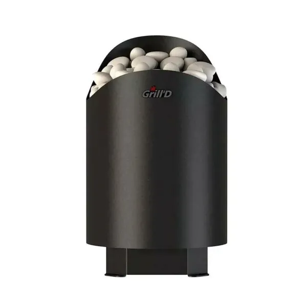 печь для бани grill'd aurora 160 short black #