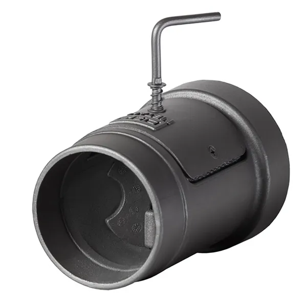 Труба стартовая ПроМеталл чугунная Атмосфера d-115-136 мм с ревизией и шибером труба стартовая прометалл чугунная атмосфера d-115-136 мм с ревизией и шибером