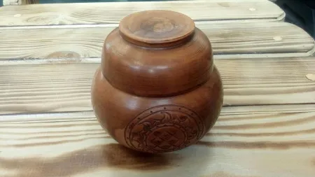 Медница глиняная, ручная работа, Маслянка медница глиняная, ручная работа, маслянка
