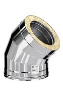 колено craft утепленное угол 135° нержавеющее (316/0,5/304/0,5мм), ф150/250, по воде #