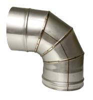 колено craft угол 90° нержавеющее (310/0,8мм) ф150 #