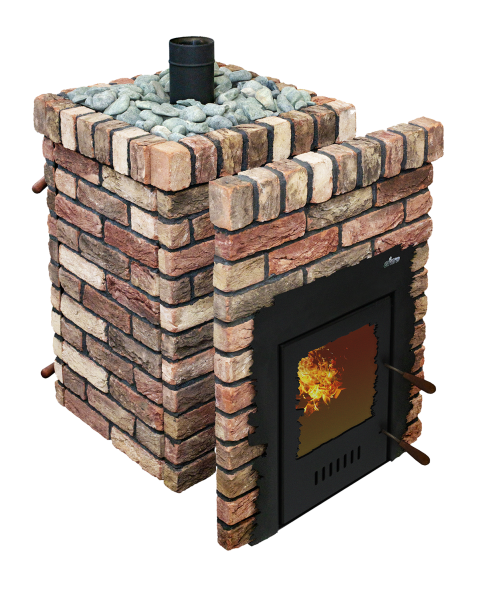 печь для бани grill'd retro violet long камень 20 кг #